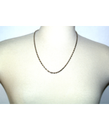 Vintage 925 Sterling Silver Singapore Twist Chain Necklace MD20V MEX - 19&quot; - $31.60