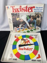 Vintage Milton Bradley Twister Game Complete 1966 - £9.55 GBP