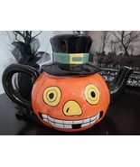 Potters Studio Halloween Jack o Lantern Teapot Coffee Vintage Retro Look - €31,58 EUR