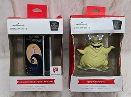 2021 Hallmark Ornaments The Nightmare Before Christmas VHS &amp; Oogie Boogi... - £9.71 GBP