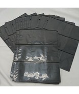 Lot Of (40) 3 Ring 9 Pocket Black Pages For Standard Collectible Cards - $339.09 MXN