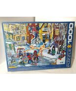 Children Winter Scene Puzzle THE USUAL GANG 1000 Pc NEW Katerina Mertika... - €29,49 EUR