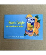 Hearts Delight Year ‘Round Favorite Recipes Nectars 1950’s Booklet Cookbook - $30.74