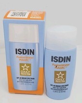 ISDIN Fusion Water Magic SPF 40 Sunscreen 0.34 FL OZ 10ML Mini Size - New In Box image 2