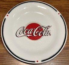 VINTAGE SAKURA COCA-COLA 7 1/4 IN PLATE 2002 STONEWARE - $13.55 CAD