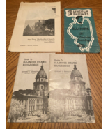 Illinois Travel Pamphlet Brochure Set Lot Vintage 1960s 1970s Abraham Li... - €16,06 EUR