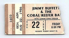 JIMMY Buffett Concert Ticket Stub August 22 1986 Lahaina Hawaii-
show origina... - £34.54 GBP