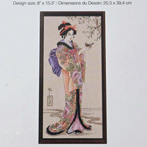 Janlynn Just A Chart Geisha Cross Stitch Chart Vintage Oriental  023-0133 - $8.79