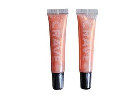 Avon Crave Lip Gloss Citrus Sangria 9ml/0.3 oz (2 Pack) - £9.40 GBP