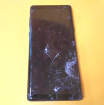 VIBRATES &amp; SHOWN PARTIAL IMAGE SAMSUNG GALAXY NOTE 9 4G UNLOCKED CELL PHONE - $831.26 MXN