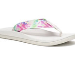 Chaco Women&#39;s Size 6 CHILLOS Flip Flop Sandals Beige Rainbow Tie Dye - $23.27