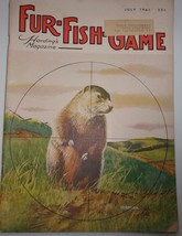 Fur Fish Game Harding’s Magazine July 1961 - £7.96 GBP