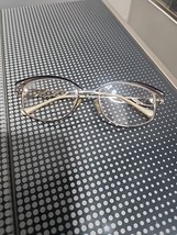 Designer Inspired BLUSH HARMONY Blue &amp; Gold Eyeglasses 53/17/135  Amazing - $24.24