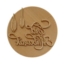 Eid Mubarak Ramadan Holiday Festival Cookie Stamp Embosser Made In USA PR4736 - £3.18 GBP