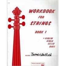 Workbook for Strings Book 1 Sheet Music Songbook Collection - $7.79