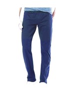 Dockers Pants Supreme Flex Jean Cut Slim Fit Mens 38x32 Smart Series Navy Khaki - $32.67
