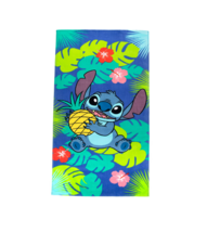 Disney Lilo & Stitch Cute Beach Towel Summer Cotton Official Licensed New W Tags - $15.80