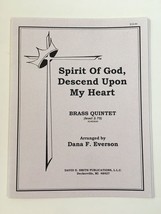 Sheet Music Spirit of God Descend Upon My Heart Brass Quintet Arr Dana F... - $9.99