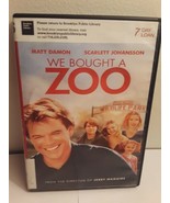 We Bought a Zoo (DVD, 2012) Ex-Library Matt Damon