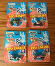 Lot of 4 Matchbox Pro Racers Looney Tunes Bugs Daffy Road Runner Coyote ... - $44.50