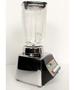 Oster Pulse Matic 10-Speed Blender Chrome Mid-Century WORKS GREAT USA MADE - $27.95