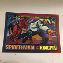 1993 Marvel Spider-Man vs Kingpin Famous Battles Comics Trading Card - £2.26 GBP