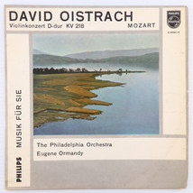 Mozart David Oistrach Oistrakh Violinkonzert D-dur KV 218 Pkilips G 05601 R LP - $26.65