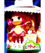 Lalaloopsy Doll Full Size 12 in Pink Yellow Crumbs Sugar Cookie &amp; Pet Mo... - $29.57