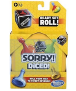 Hasbro SORRY! Diced Ready Set Roll Game Travel Case Ages 6+ New - $6.50