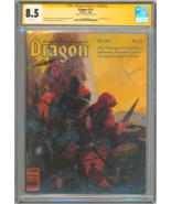 CGC SS 8.5 Dragon #112 SIGNED Larry Elmore TSR AD&amp;D Snarf SnarfQuest #37 - $2,386.04 MXN