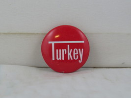 Vitnage Tourist Pin - Turkey - Celluloid Pin - $15.00