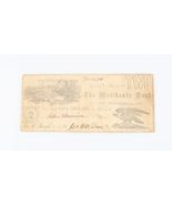 1861 Confederate Two Dollar Note Merchants Bank Lynchburg Virginia Civil... - $4,010.73 MXN
