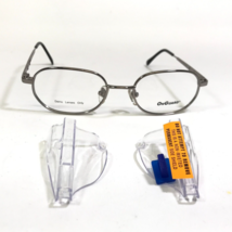 OnGuard Safety Eyeglasses Frames OG-085 Silver Z87-2 Side Shields 52-19-135 - £29.23 GBP