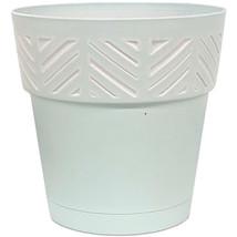 Deroma 7009015 7.49 x 8 in. Mosaic Resin Mosaic Planter, Mint - Pack of 12 - £77.14 GBP