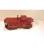LIONEL POST-WAR TRAINS 6357  LIGHTED  CABOOSE - VG  - 0/027 - M58 - $11.58