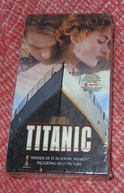 Titanic, Leo De Caprio Ship Disaster Adventure Movie, VHS Film - New Sealed - £6.28 GBP