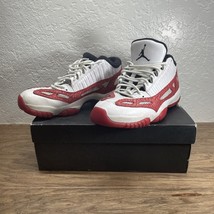 Nike Air Jordan 11 Retro Low IE Gym Red 2017 Shoe Sneaksers Men&#39;s Size 9 KG - $936.77 MXN