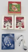 Lot of Six(6) Christmas Figurines &amp; Ornaments Hallmark Spode Dept 56 Santa - £44.58 GBP