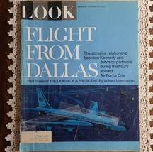 Look Magazine ~ Flight From Dallas ~ February 21, 1967 ~ 50 Cents - £23.39 GBP
