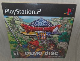 Dragon Quest VIII Sony PlayStation 2 PS2 NEW &amp; SEALED DEMO Disc - $29.60