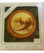 Hallmark Ornament Holiday Wildlife Ring-Necked Pheasant 1984 - $29.53 CAD