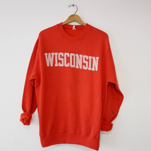 Vintage University of Wisconsin Badgers Sweatshirt XL - £68.05 GBP