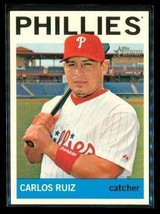 2013 Topps Heritage Baseball Trading Card #83 Carlos Ruiz Philadelphia Phillies - £6.28 GBP