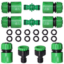 MUCIAKIE Garden Water Hose ABS Quick Connectors 1/2&#39;&#39; Tubing Coupling Ad... - £1.56 GBP+