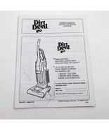 Owner&#39;s User&#39;s Manual or Dirt Devil Upright Steam Cleaning Machine 1999 - €5,16 EUR