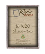 16x20 -3&quot; deep Rustic Barn Wood Collectible Shadow Box - $88.87 CAD