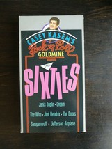 Casey Kasems Rock N Roll Goldmine - The Sixties (VHS, 1988) Casey Kasem - £3.72 GBP