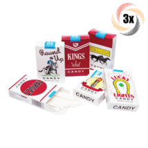 3x Packs World's King Size Assorted Design Candy Cigarettes | Fast Shipping - £6.70 GBP