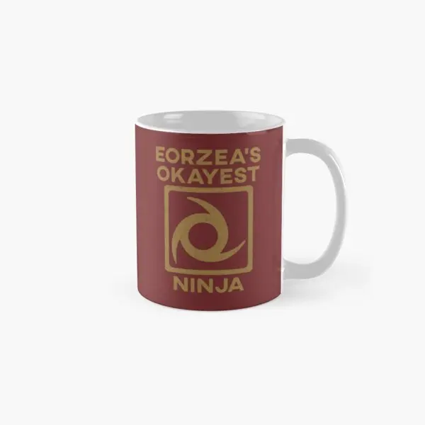 Eorzeas Okayest Nin Xiv Mug Coffee Cup Tea Drinkware Gifts Handle Round - $19.99