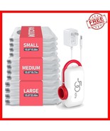 12 Pack Travel Vacuum Storage Bags with Electric Pump - Ultimate Space-S... - $927.78 MXN
